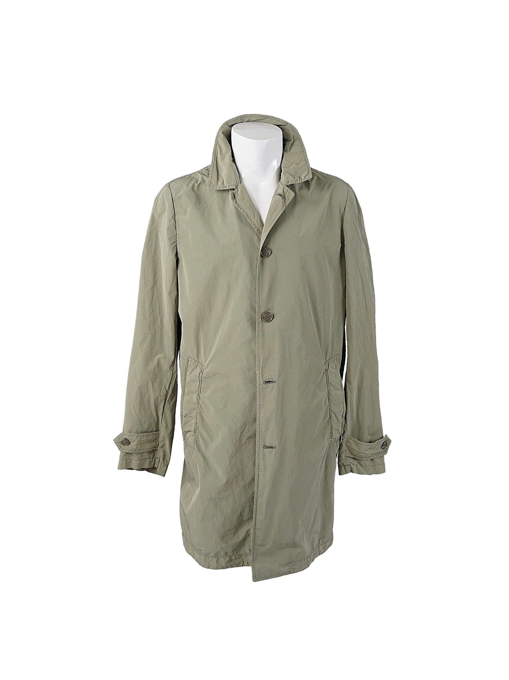 Sage-colored coat